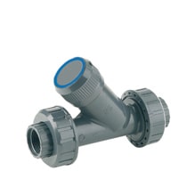 Angle seat valves and filters